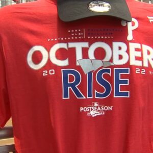 Philadelphia Phillies 2022 Postseason October Rise Shirt