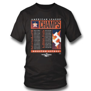 2022 American League Champions Houston Astros T-Shirt