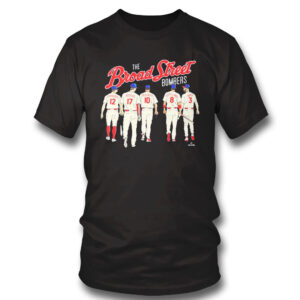 The Broad Street Bombers Philadelphia Phillies Players Road 2022 Shirt