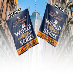 Houston Astros 2022 World Series  American League Champion Wincraft Flag