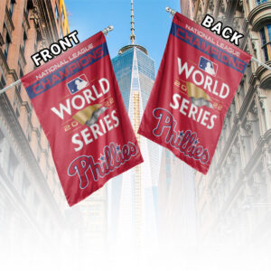 Philadelphia Phillies WinCraft 2022 National League Champions Flag