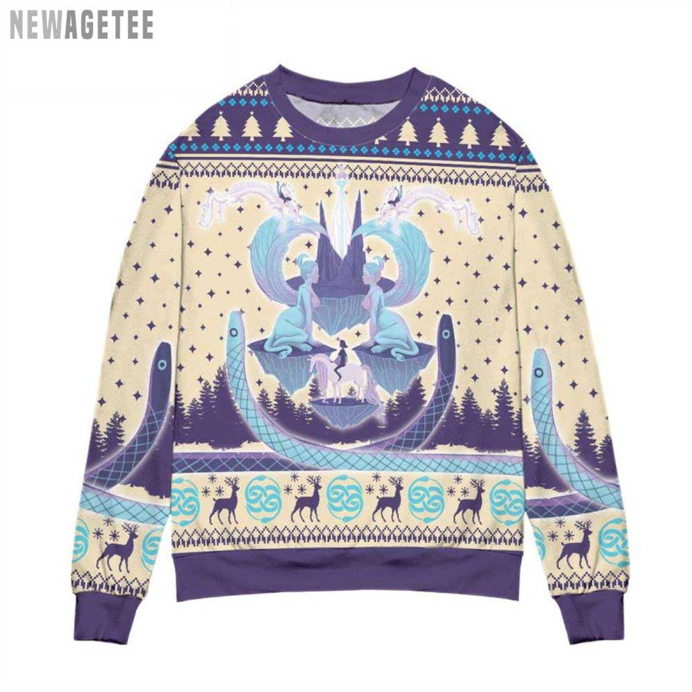 Auryn The Neverending Story Ugly Christmas Sweater Knitted Sweater