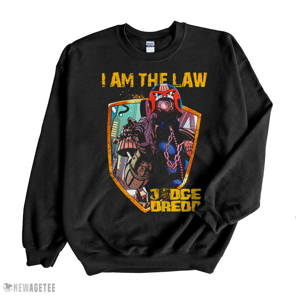 Dredd I Am The Law Shirt Long Sleeve, Ladies Tee
