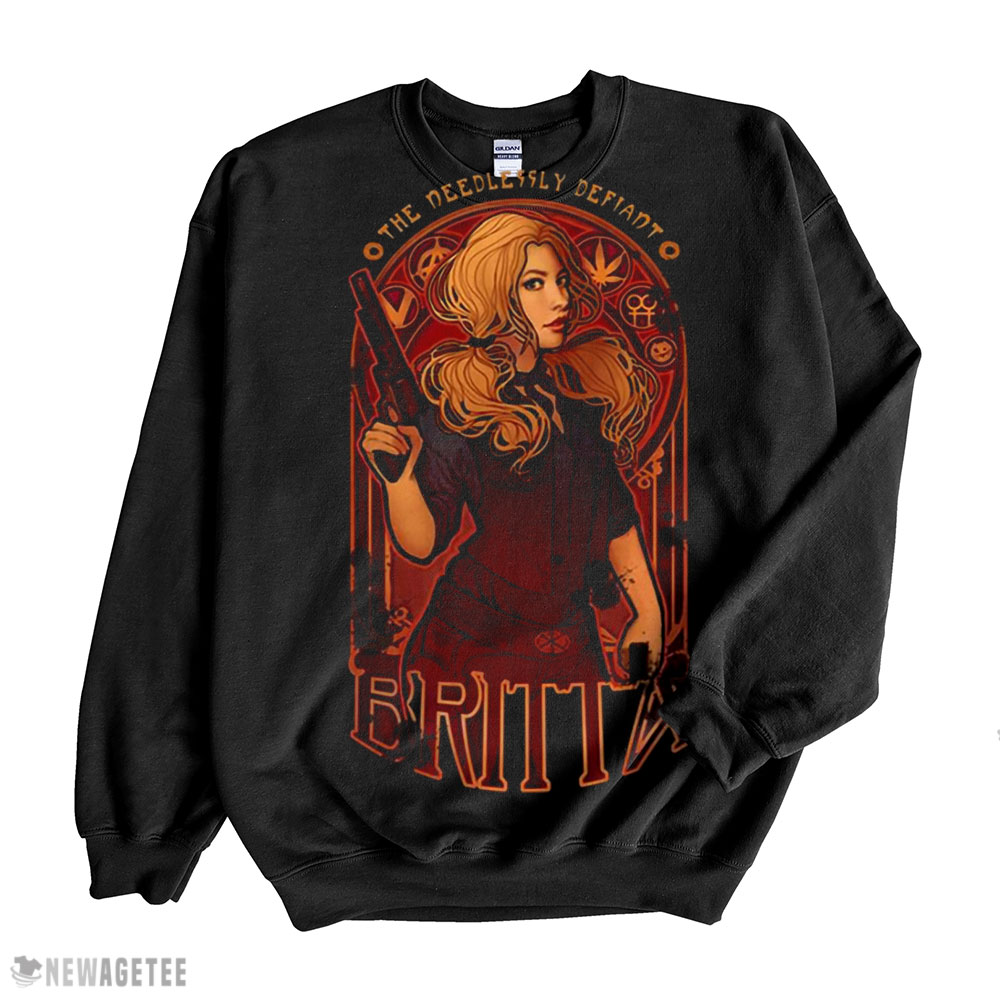The Needlessly Defiant Britta Shirt Hoodie, Long Sleeve, Tank Top