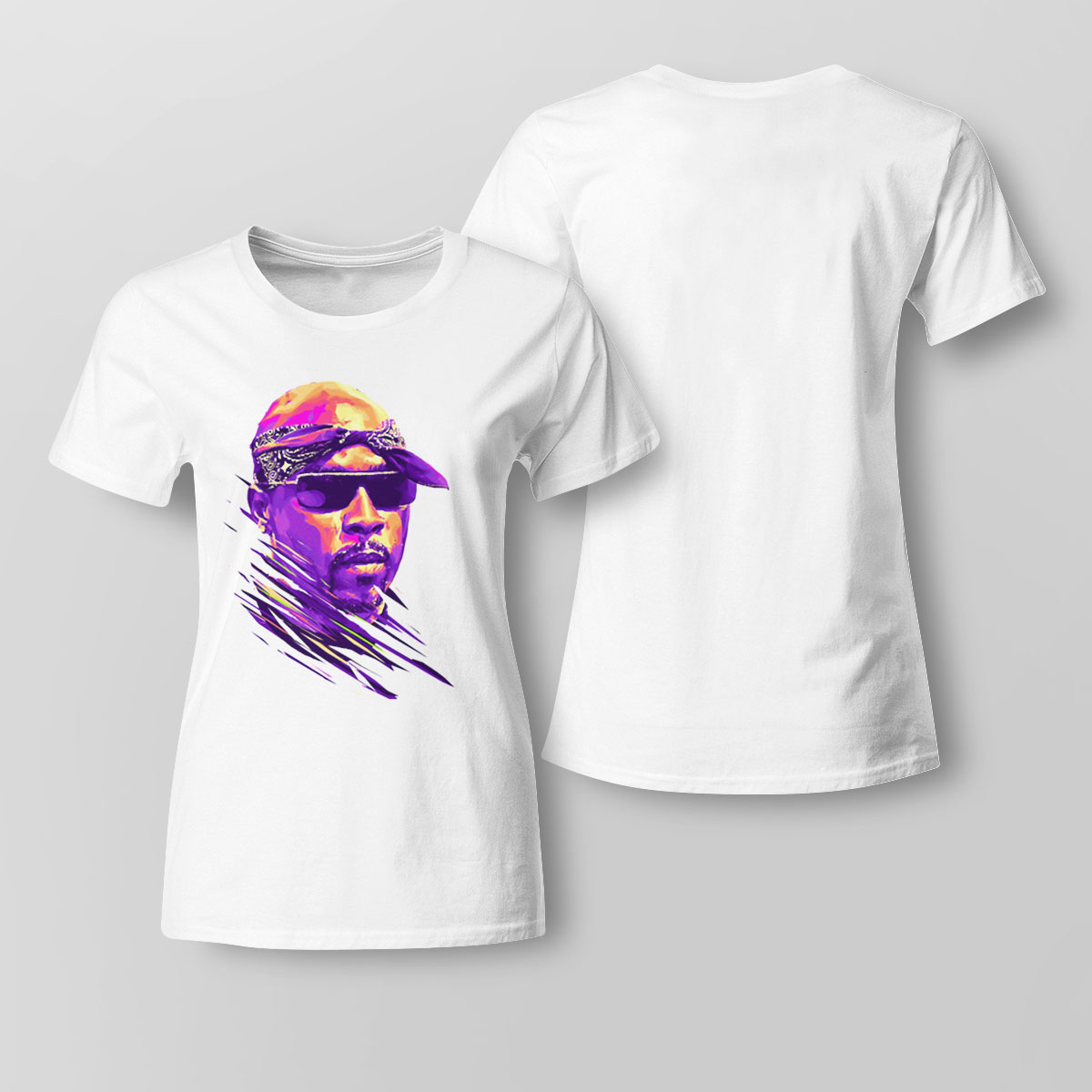 Nate Dogg West Coast Rapper Tribute Art Shirt Long Sleeve, Ladies Tee