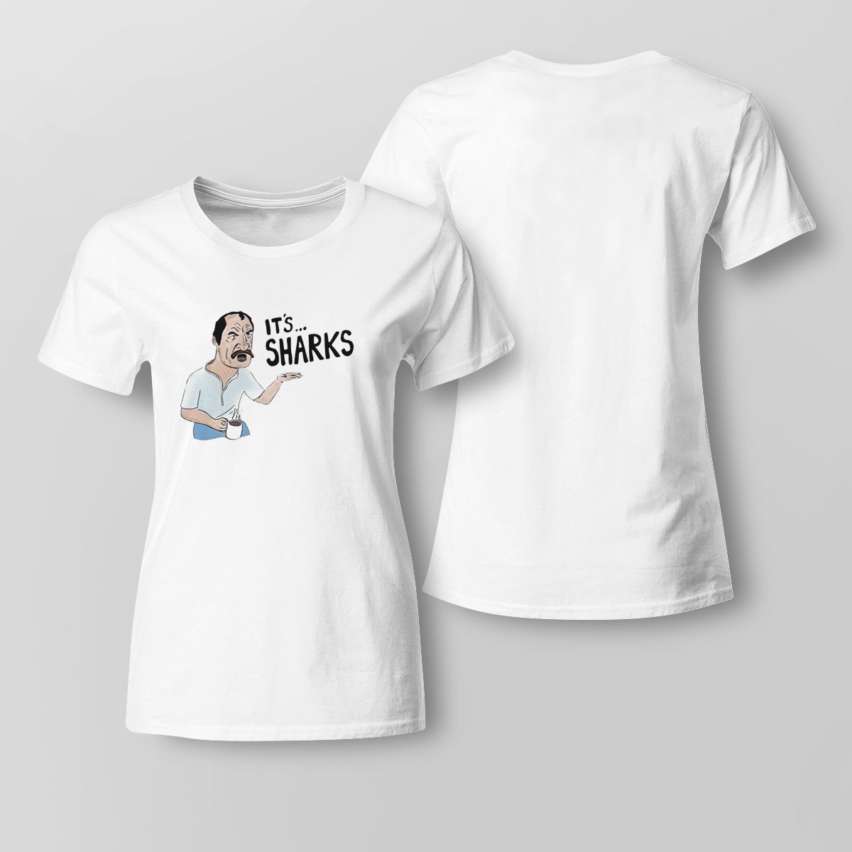 Paul Sykes Its Sharks Shirt Long Sleeve, Tank Top