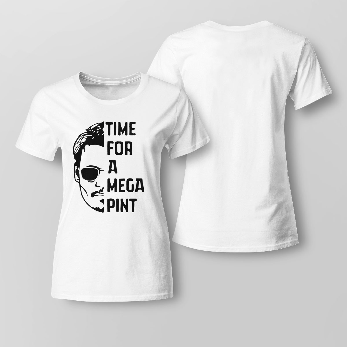 Time For A Mega Pint Shirt Long Sleeve, Ladies Tee