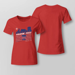 red Lady Tee Philadelphia Phillies 2022 World Series Fightin Shirt