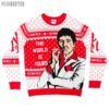Top Gun Maverick Fighter Jet Ugly Christmas Sweater Gift Xmas