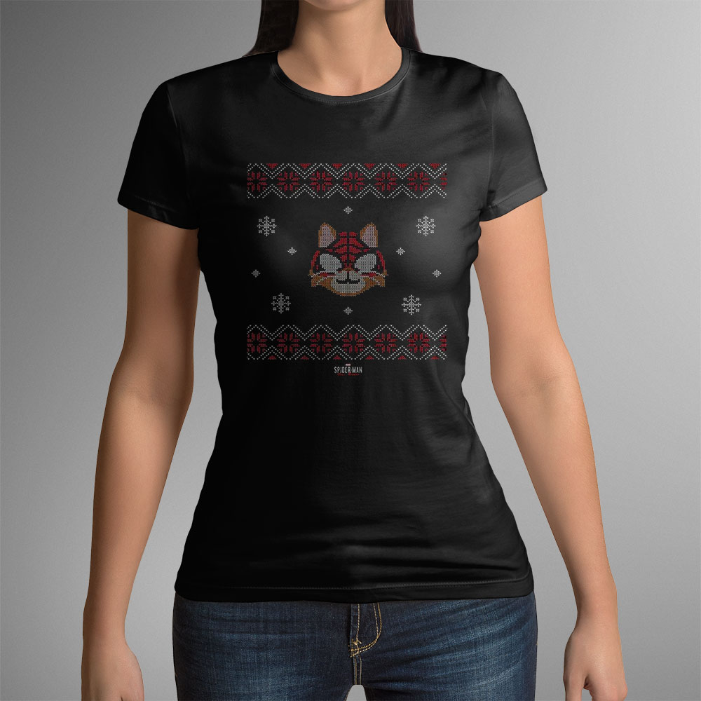 Marvel Spider Man Spider Cat Ugly Christmas Sweatshirt