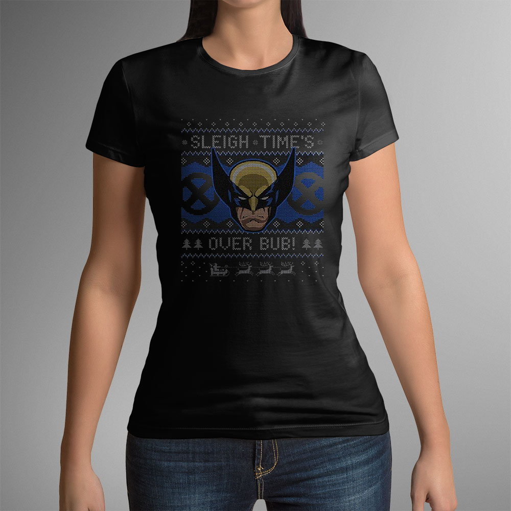 Marvel X Men Wolverine Ugly Christmas Sweatshirt