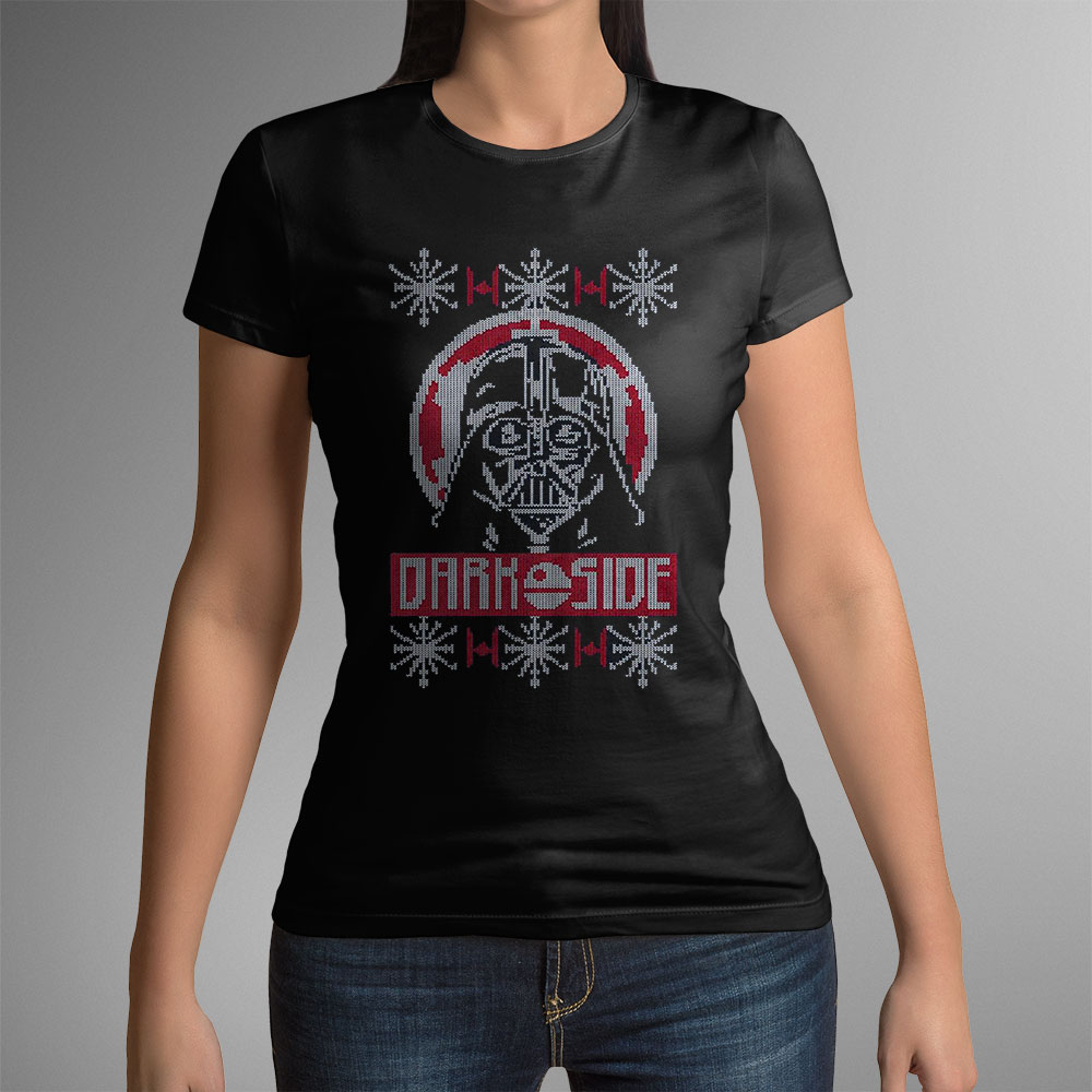 Star Wars Dark Side Ugly Christmas Sweatshirt
