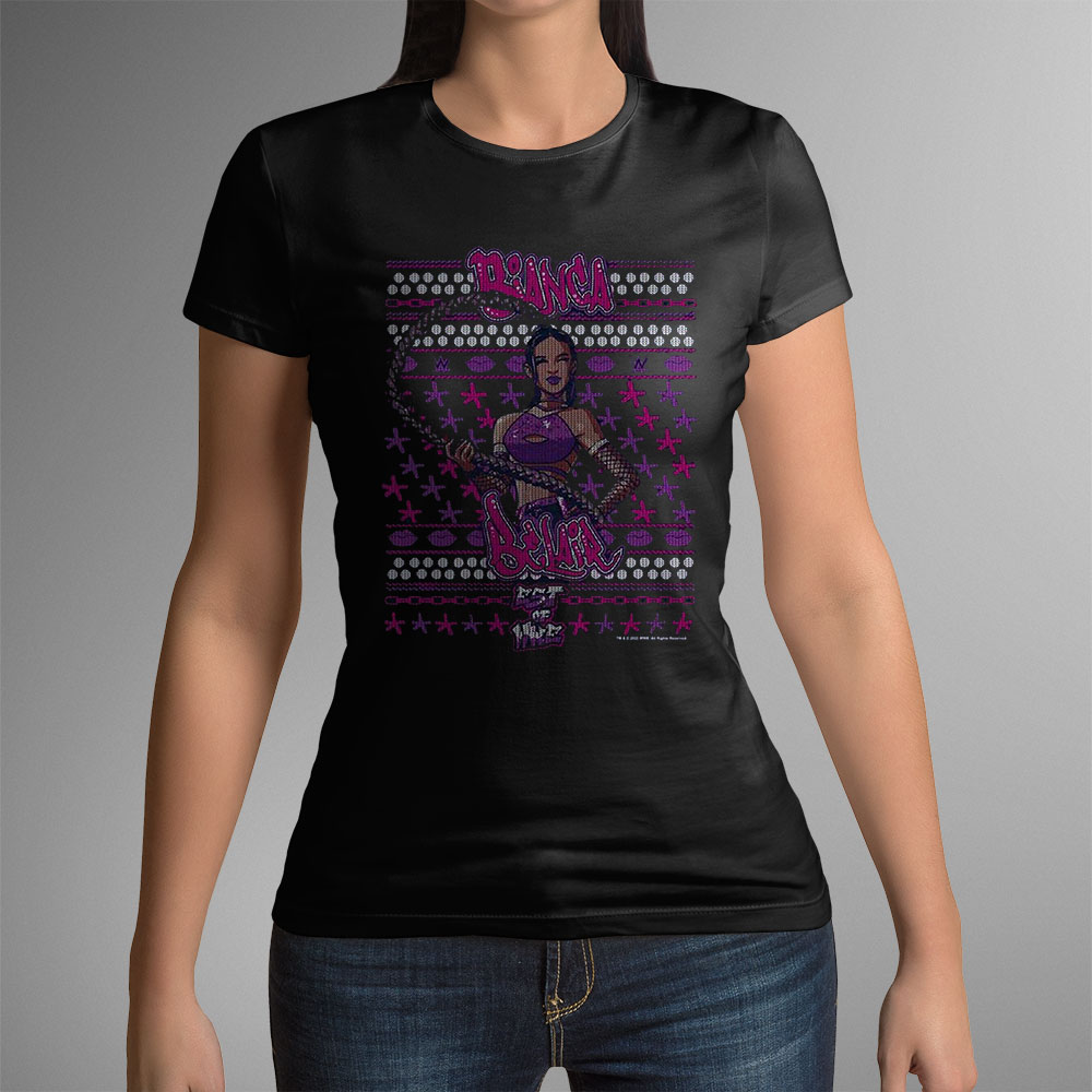 Wwe Bianca Belair Ugly Christmas Sweatshirt