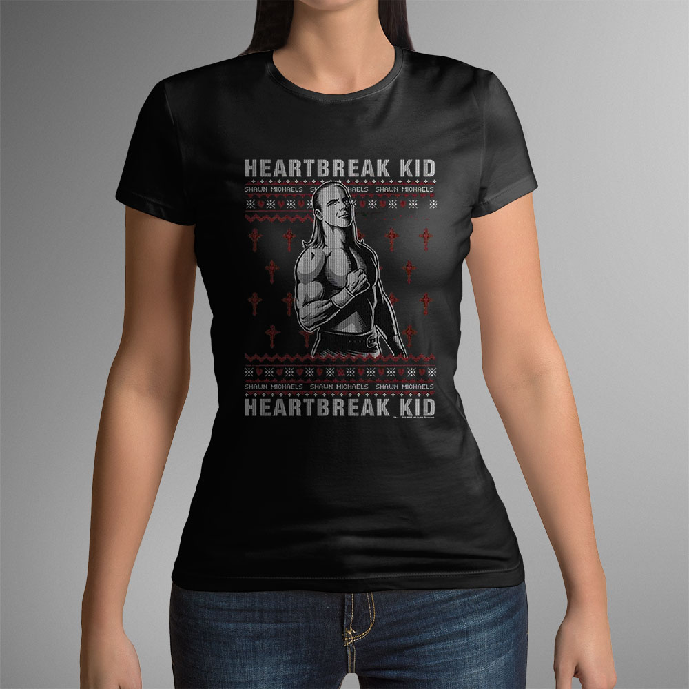 Wwe Shawn Michaels Ugly Christmas Sweater T-shirt