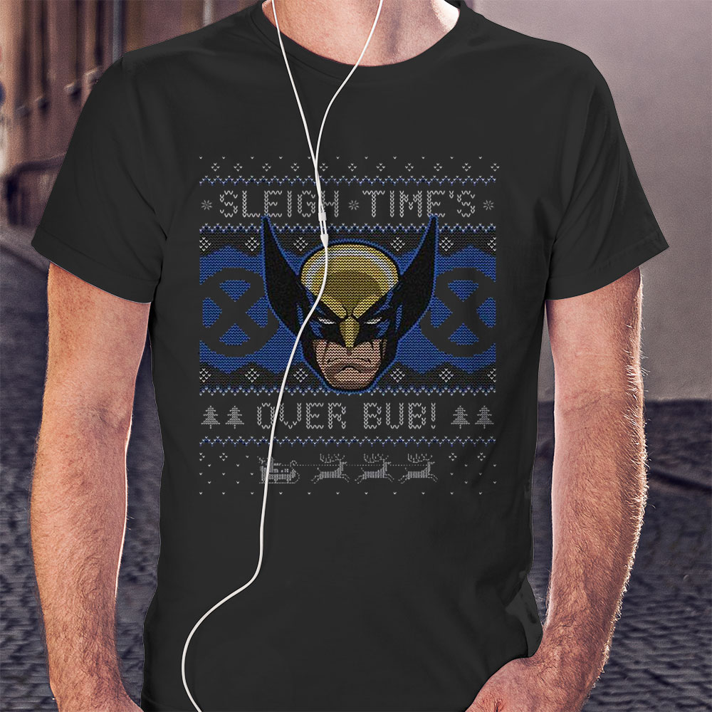 Marvel X Men Wolverine Ugly Christmas Sweatshirt