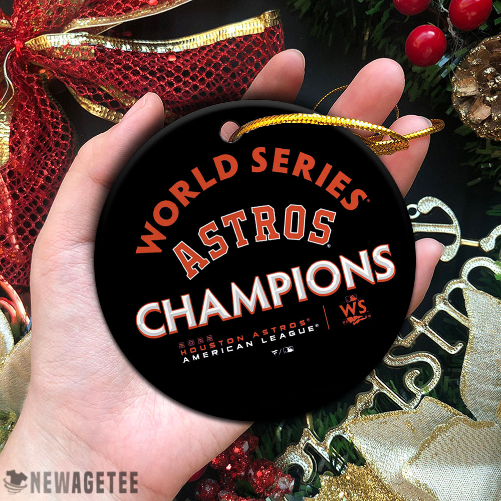 Houston Astros 2022 World Series Champions Christmas Ornament Xmas Tree Decor