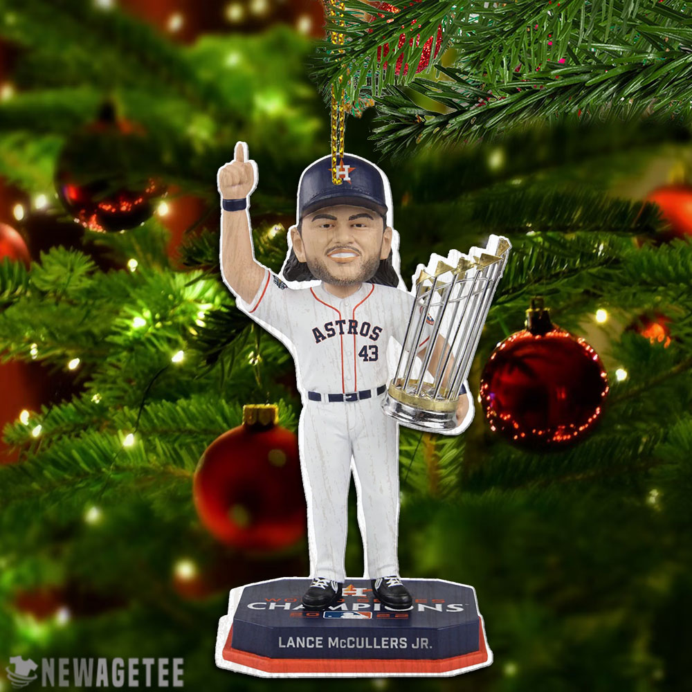 Lance Mccullers Jr 43 Houston Astros 2022 World Series Champions Christmas Ornament Xmas Tree Decor