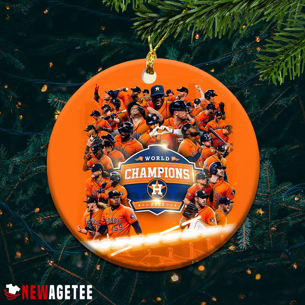 The Houston Astros Are 2022 World Champions Christmas Ornament Xmas Tree Decor