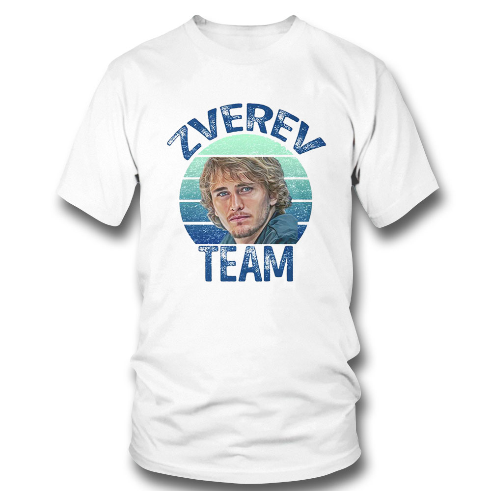 Alexander Zverev Tennis Legend Sunset Art Hoodie Shirt