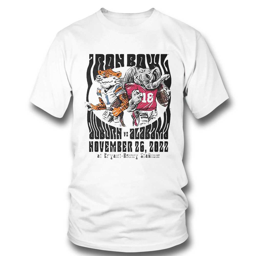 Auburn Tigers Vs Alabama Crimson Tide Iron Bowl 2022 Shirt