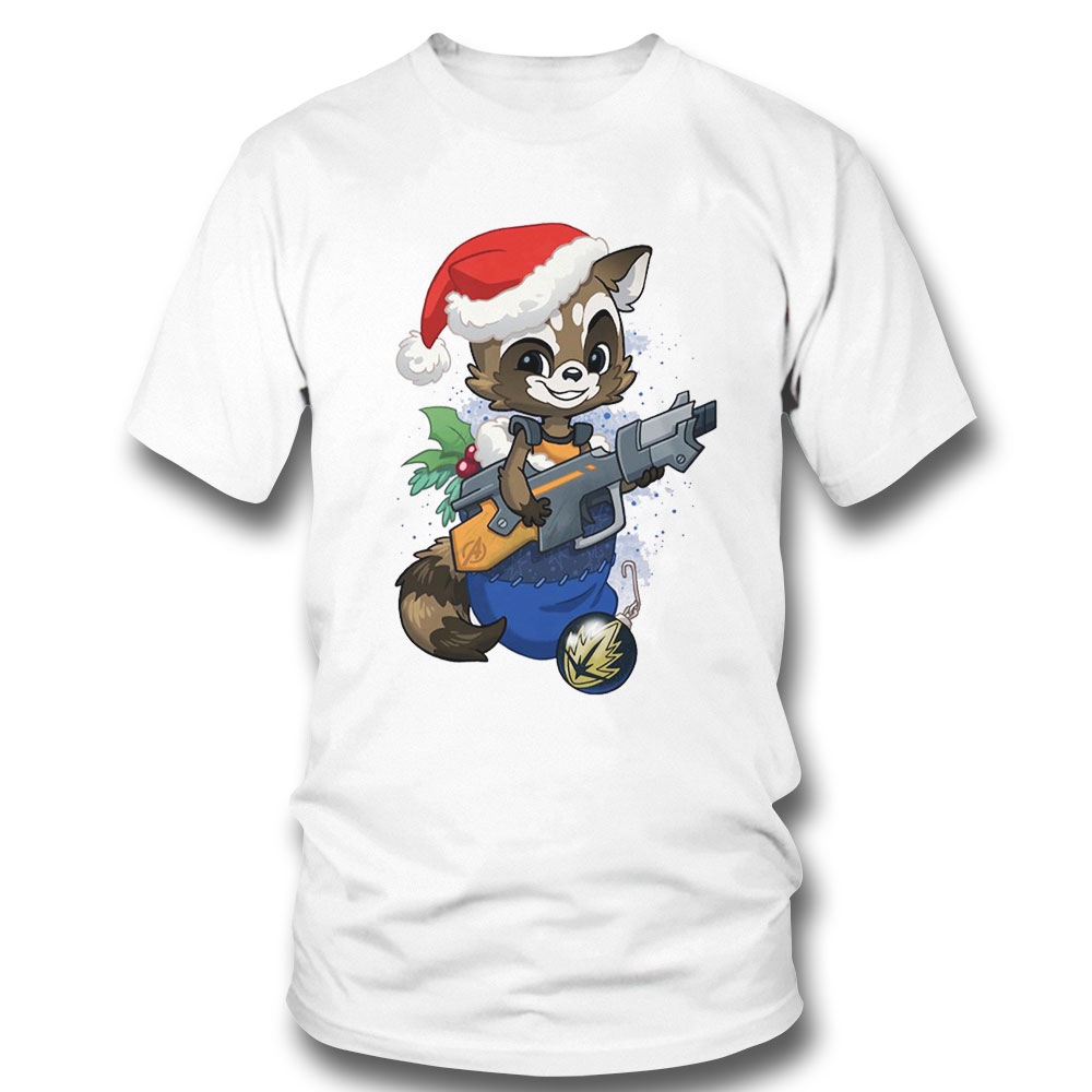Stocking Stuffer Raccoon Hoodie Shirt