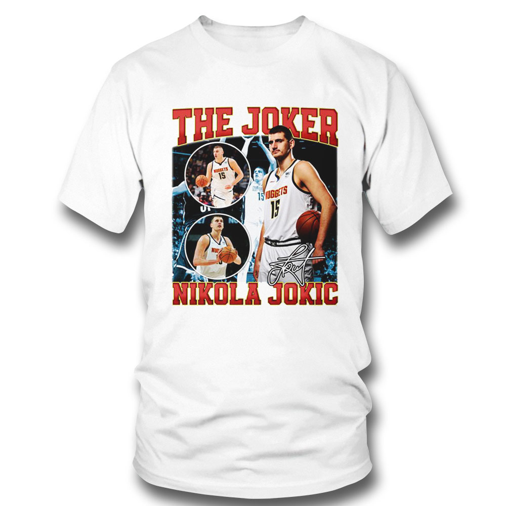 The Joker Basketball Denver Signature Vintage Nikola Jokic Hoodie Shirt