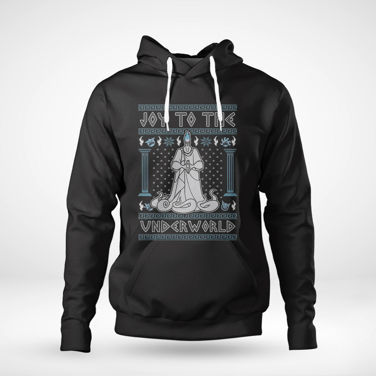 Disney Hercules Hades Joy To The Underworld Ugly Christmas Crew Sweatshirt