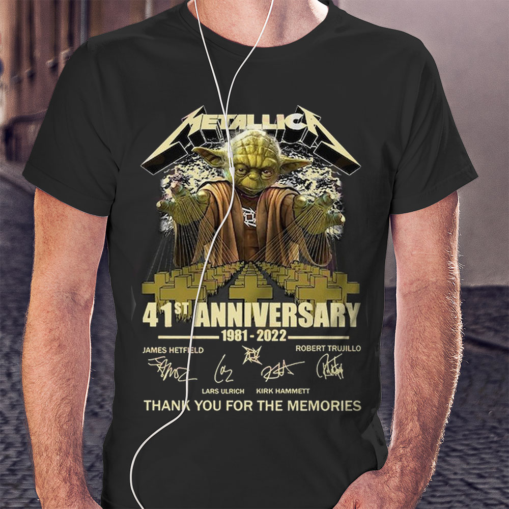 41st Anniversary 1981 – 2022 Thank You For The Memories T-shirt