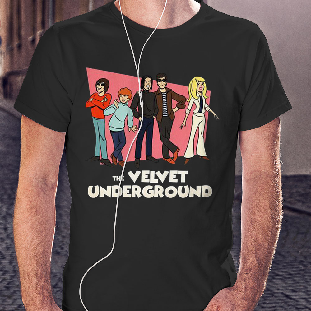 Cartoon Art The Velvet Underground Rock Band Hoodie