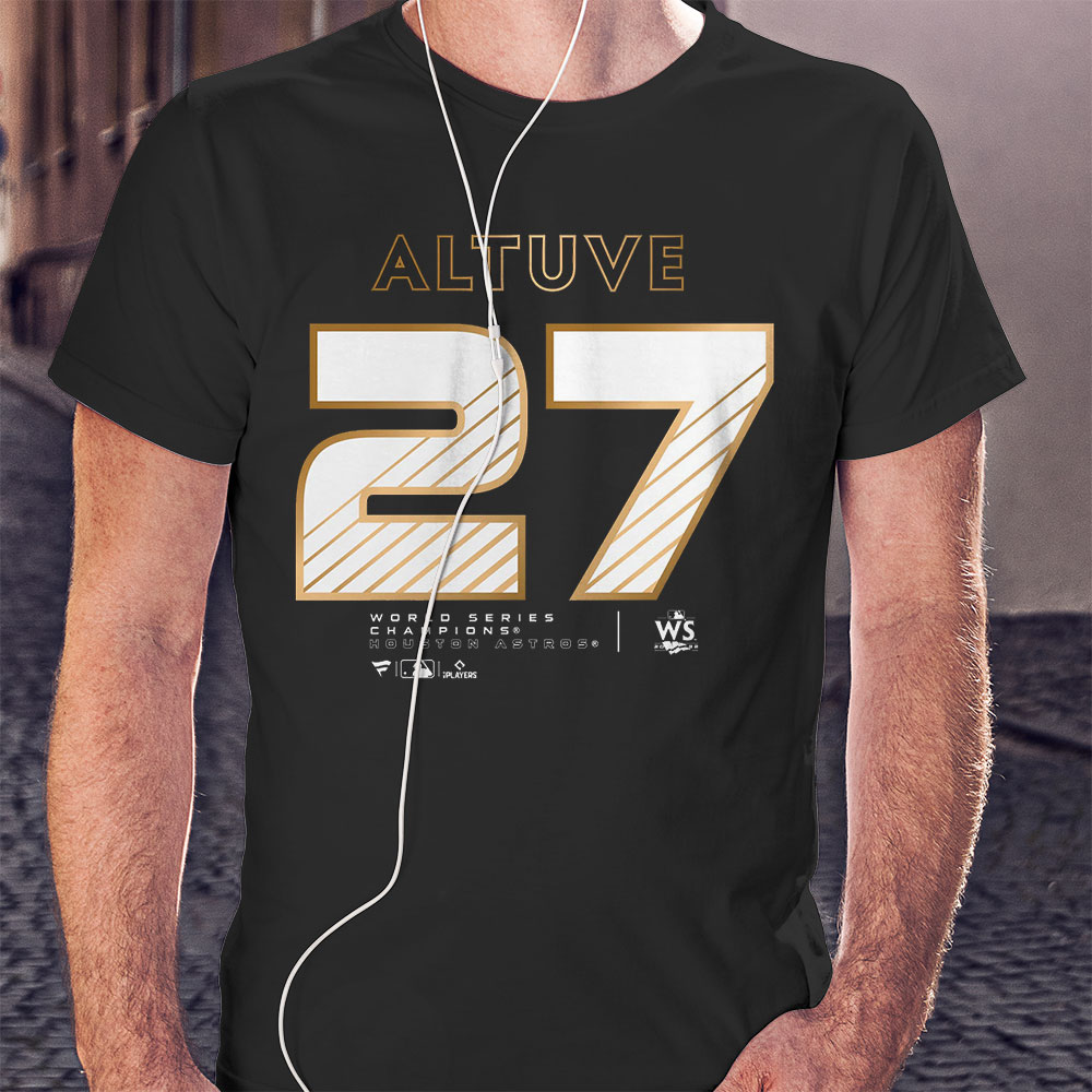 Houston Astros Yordan Alvarez 2022 World Series Champions T-shirt