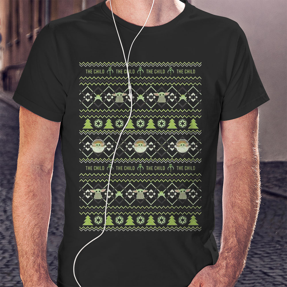 Star Wars The Mandalorian The Child Cute Ugly Sweater T Shirt