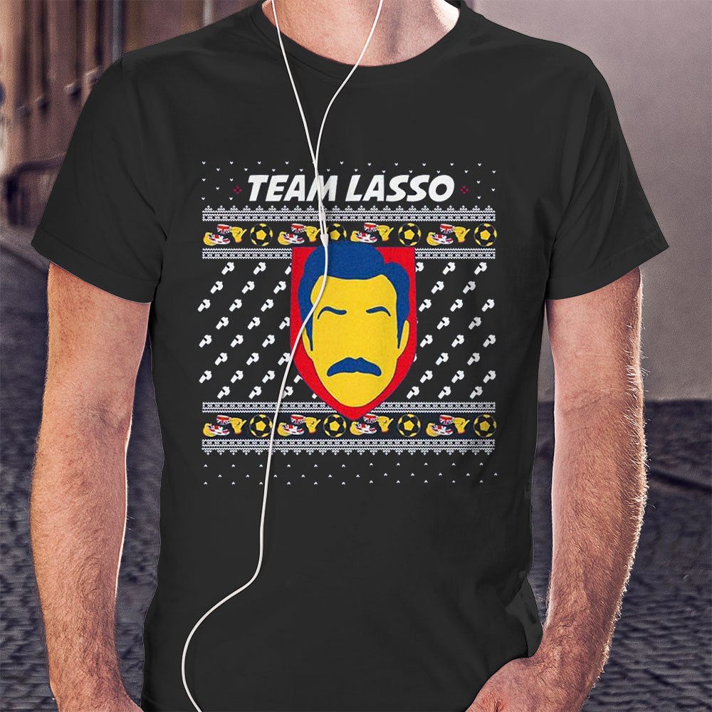 Ted Lasso Team Lasso Ugly Sweater Girls T Shirt