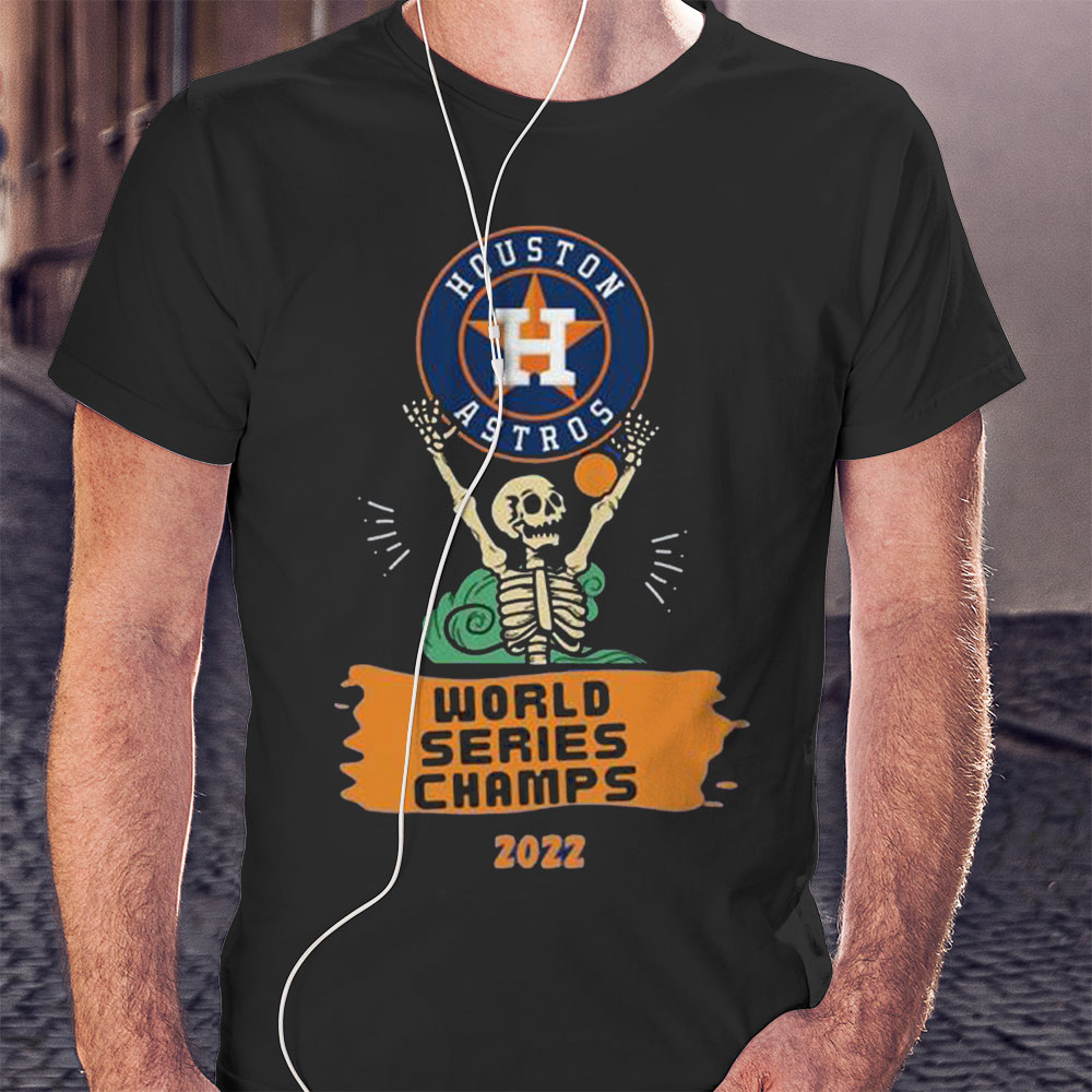 Official Skull Houston Astros World Series Champions 2022 Shirt