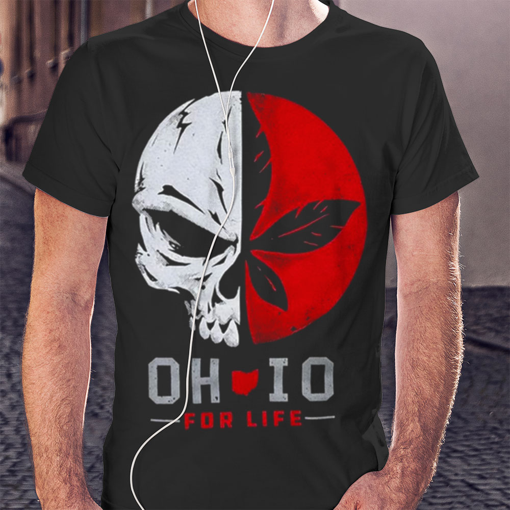 Ohio Skull For Life 2022 Shirt