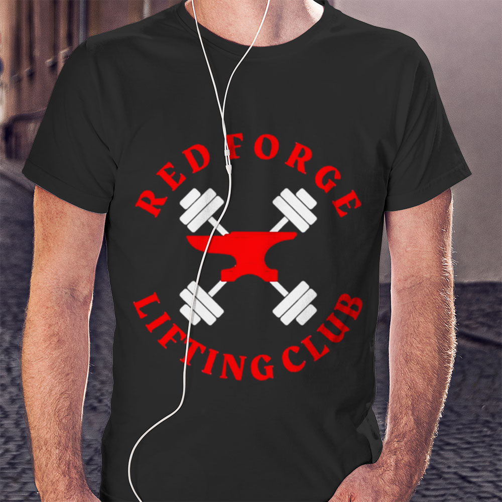 Red Forge Lifting Club T Shirt