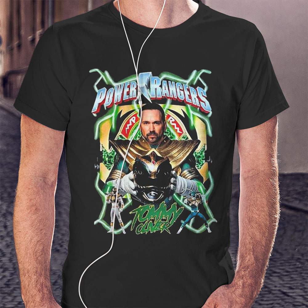 Rip Tommy Oliver Jason David Frank 1973 2022 T-shirt Rip Tommy Oliver Jason David Frank 1973 2022 T-shirt