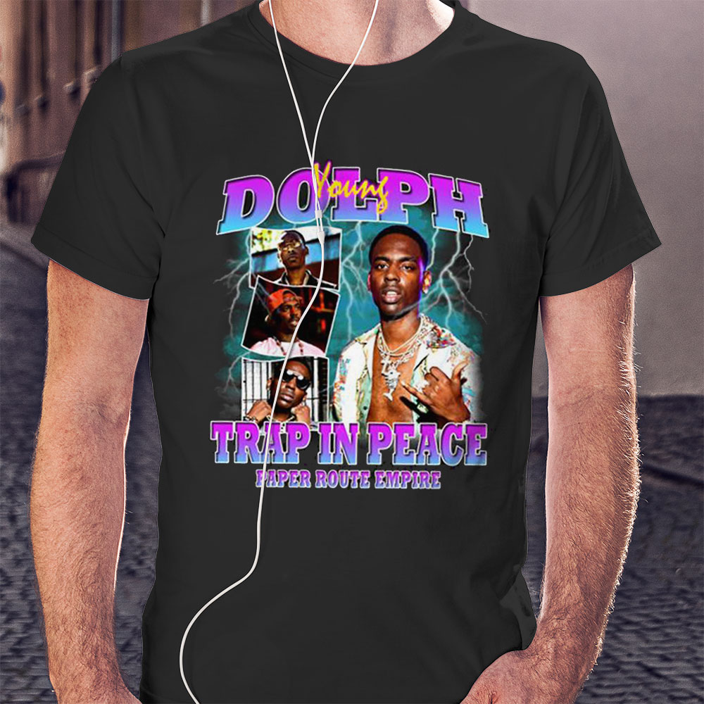 Trap In Peace Paper Route Empire Young Dolph 1985 2021 Sweatshirt