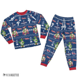 Adult Philadelphia Phillies 2022 World Series Champions Pajamas Set