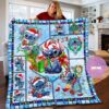 Disney Stitch Angel Baby Plush Blanket