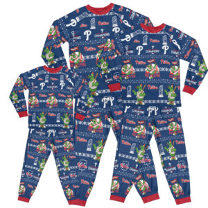 Philadelphia Phillies 2022 World Series Champions Pajamas Set