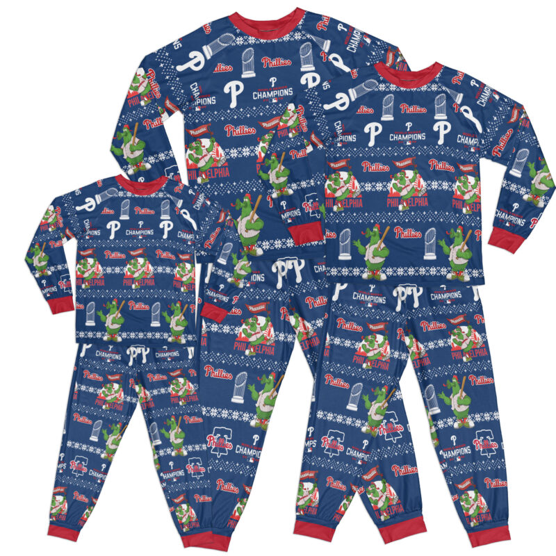 Philadelphia Phillies 2022 World Series Champions Pajamas Set