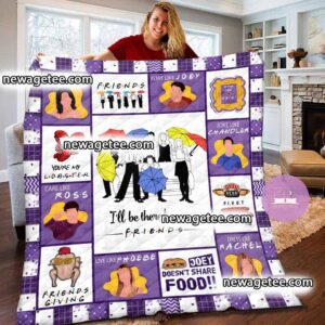 Friends Movie Plush Fleece Blanket