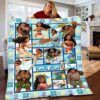 Personalized Disney Minnie Mouse Plush Baby Blanket