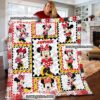 Personalized Disney Snow White Fleece Quilt Blanket