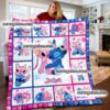 Personalized Disney Snow White Fleece Quilt Blanket
