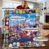 Personalized Mickey Mouse Sport Fleece Baby Blanket