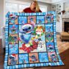 Personalized Stitch Lilo And Stitch Disney Fleece Blanket
