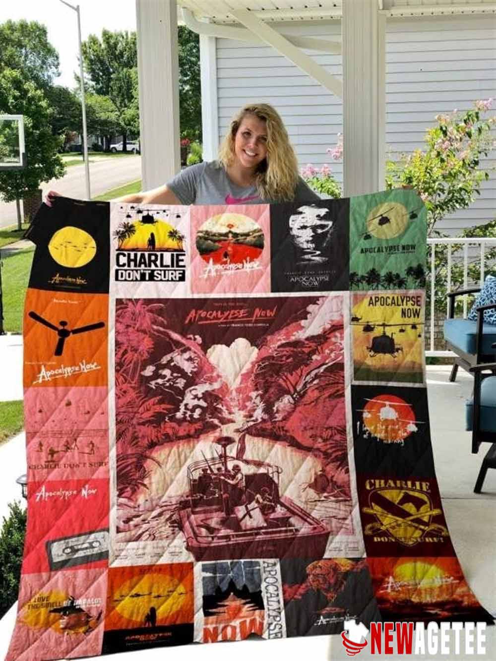 Apocalypse Now Queen Size Fleece Blanket