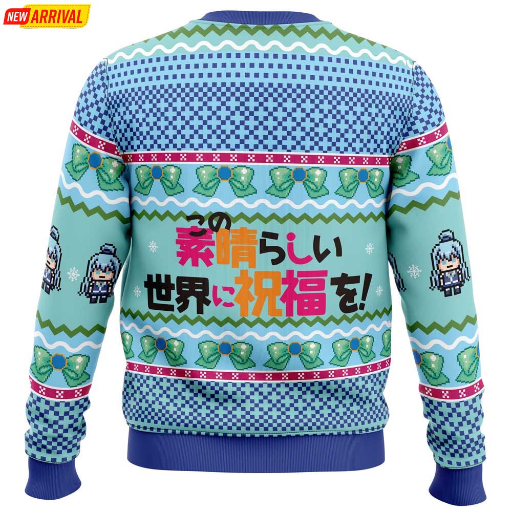 Aqua Konosuba Ugly Christmas Sweater