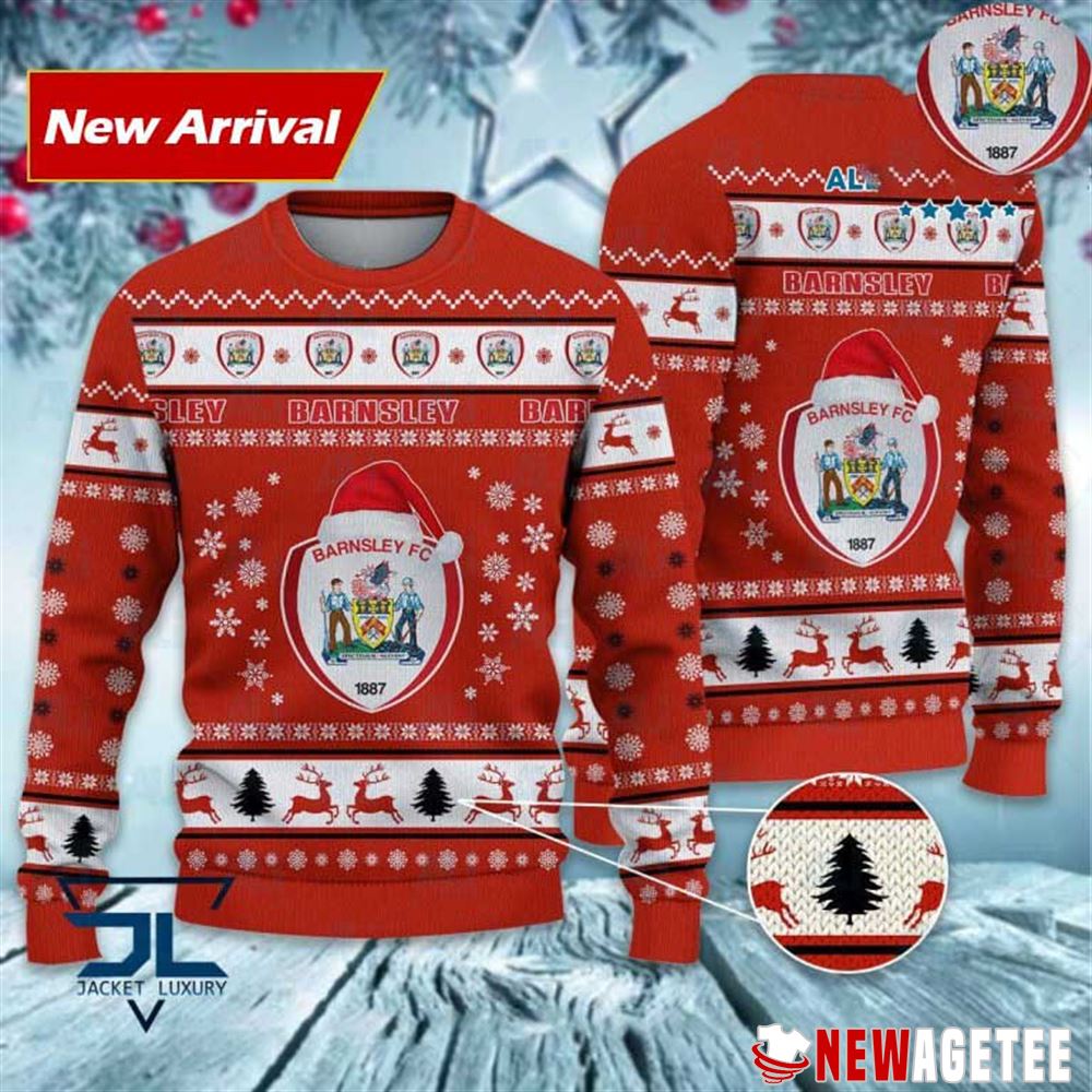 Barnsley Fc Efl Championship Christmas Sweater